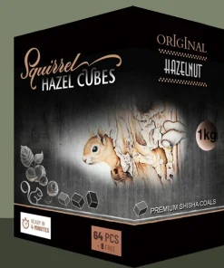 Squirrel Hazel Cubes 1 Kg Nargile Kömürü