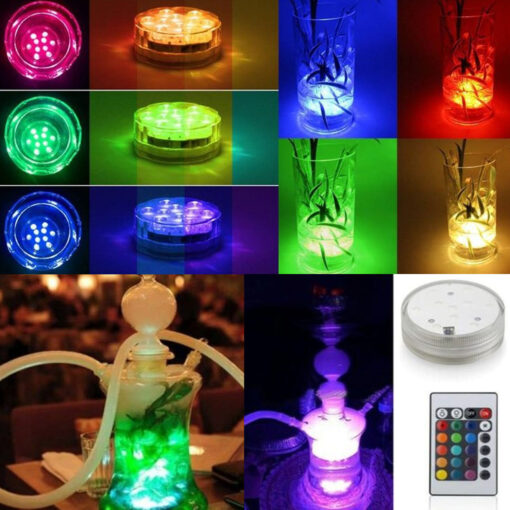 Aqua Mood Light Kumandalı Led Nargile ışığı led ışık - Görsel 2