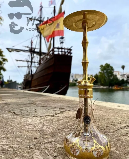 Ath Adalya T-Brass Hürrem Nargile Takımı - Görsel 2