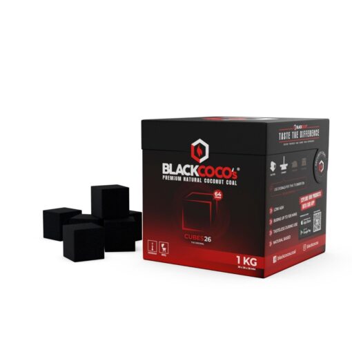 Black Coco’s 1 kg Nargile Kömürü - CUBES26 - Görsel 3