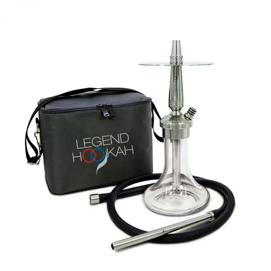 Legend Hookah Çantalı Çelik Nargile Takımı - LH013